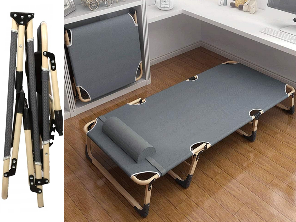 skladacia kempingová posteľ